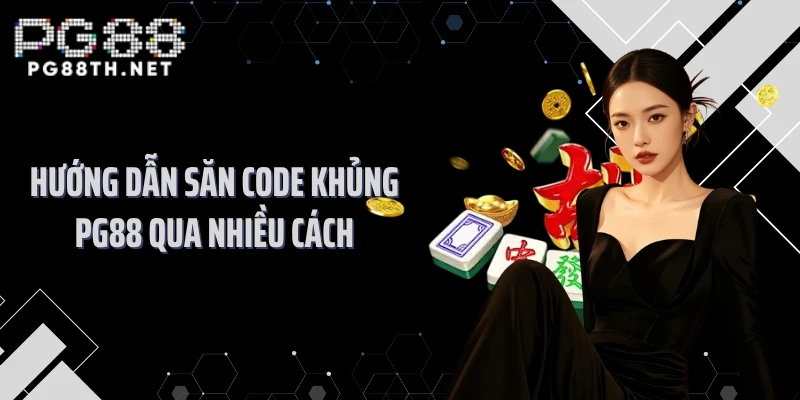 Hướng dẫn săn code khủng PG88 qua nhiều cách