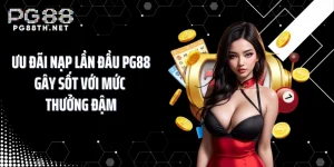 Ưu Đãi Nạp Lần Đầu PG88 Gây Sốt Với Mức Thưởng Đậm